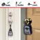 Master Lock Key Lock Box with Code Outdoor Lock Box for Realtors Property Managers and Landlords Ideal for ShortTerm Rentals Key Safe Holds 5 Keys 4 Pack 5400EC4