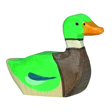 Holztiger Drake Swimming Toy Figure