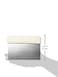 DexterRussell  SaniSafe 19783 6 x 3 White Dough CutterScraper with Polypropylene Handle