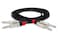 Hosa HPP010X2 Pro Stereo Interconnect Dual REAN 14 in TS to Same 10 ft