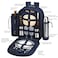 Picnic at Ascot Original Equipped 2 Person Picnic Backpack with Coffee Service Cooler  Insulated Wine Holder  Designed  Assembled in the USA
