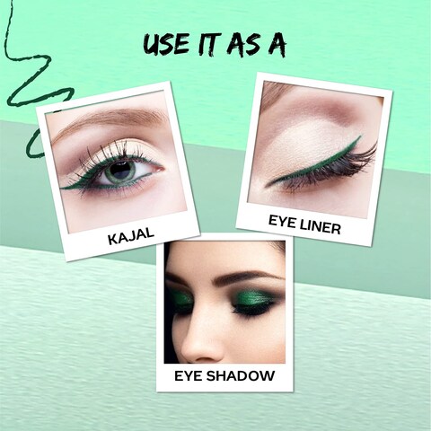 FACESCANADA Ultime Pro Eyeliner Pencil  Forest Green  8 Hour Long Lasting  Smooth One Stroke Application  Soft Blendable Formula  Waterproof  Smudge Proof  004 Oz 12g
