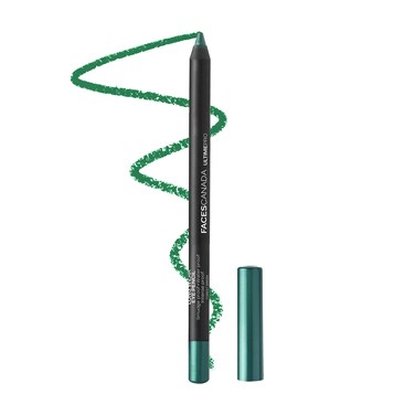 FACESCANADA Ultime Pro Eyeliner Pencil  Forest Green  8 Hour Long Lasting  Smooth One Stroke Application  Soft Blendable Formula  Waterproof  Smudge Proof  004 Oz 12g
