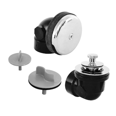 EZFLO 112 Inch Schedule 40 ABS OneHole Bath Waste LiftnLock Stopper 35222