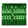 Beistle 2Ply Green Metallic Fringe Drape