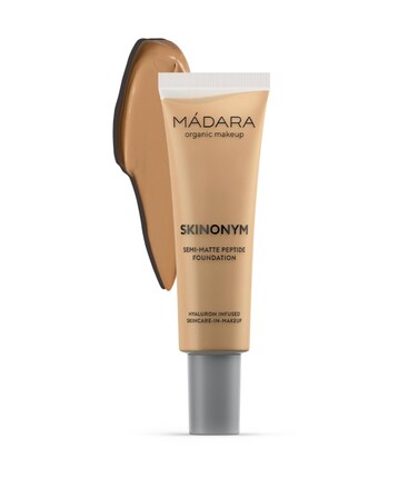 MDARA Organic Skincare SKINONYM SemiMatte Peptide Foundation 50 GOLDEN SAND 30ml  Boosted by collagensupporting peptides Semimatte finish Adapts to the skins texture