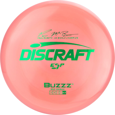 Discraft ESP Buzzz Paul McBeth 6X Signature Series 173174 Gram MidRange Golf Disc
