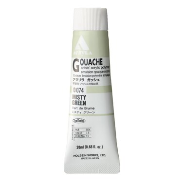 Holbein Acryla Gouache  Misty Green