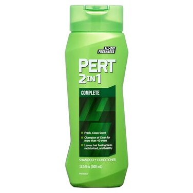 Pert Plus 2 in 1 Classic Clean Shampoo  Conditioner Medium Formula for Normal Hair 135 Fl Ounces Pack of 3