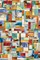 Artscape Montage  Window Privacy Film Stained Glass Pattern  NonAdhesive  UV Protection  Easy to Apply  Removable  24 x 36 inches  Made in USA