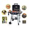 Smoby BBQ Plancha Grill  Black 18Piece Accessory Playset  Realistic Cooking Turn The Button  See Flames Appear 1969x1457x2843 Kids Age 3