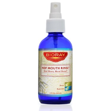 BIORAY Professional NDF Mouth Rinse  4 fl oz  AlcoholFree Formula Safe for Use with Amalgam Fillings  NonGMO Vegetarian Gluten Free