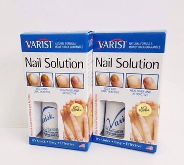 2 Varisi Nail Solution for Nail Fungus Kill Fungus 05oz15ml