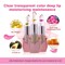 ASUSO Color Changing LipstickCrystal Flower Lip Gloss Color Changing Lip BalmWaterproof Lips Clear Temperature Lasting Lipstick Pink set of 6