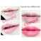 ASUSO Color Changing LipstickCrystal Flower Lip Gloss Color Changing Lip BalmWaterproof Lips Clear Temperature Lasting Lipstick Pink set of 6