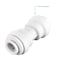 John Guest Speedfit 38 Inch OD Union Straight Connector Push to Connect Plastic Plumbing Fitting PP0412WP