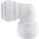 John Guest Speedfit 14 Inch OD Union 90 Degree Elbow Connector Push to Connect Plastic Plumbing Fitting PP0308WP