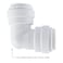 John Guest Speedfit 14 Inch OD Union 90 Degree Elbow Connector Push to Connect Plastic Plumbing Fitting PP0308WP