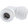 John Guest Speedfit 14 Inch OD Union 90 Degree Elbow Connector Push to Connect Plastic Plumbing Fitting PP0308WP