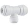 John Guest Speedfit 38 Inch x 38 Inch x 14 Inch OD Reducing Tee Push to Connect Plastic Plumbing Fitting PP30121208WP