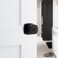 Kwikset Arroyo Knob Interior Privacy Door Knob with Lock Door Handle For Bathroom and Bedroom Matte Black Keyless Turn Lock Doorknob with Microban Protection