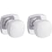 Kwikset Arroyo Knob Interior Passage Door Knob Handle For Closet and Hallway Doors NonLocking Doorknob Polished Chrome