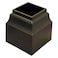 Whitehall Cascade Bronze Mailbox Post Base Cuff