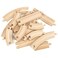 Conductor Carl Wood Train Track Expansion Packs Compatible with Most Train Tracks Mixed Tracks 4 Count Pack of 4