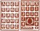 Armour Etch Over N Over Stencil 1Inch High Alphabet 2 Pages