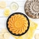 Nordic Ware Citrus Twist Pan 8Cup Capacity Toffee