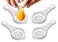 4PCS Egg Separator Egg Yolk White Separator White Egg Separator Tool Egg Cutter Kitchen Gadgets