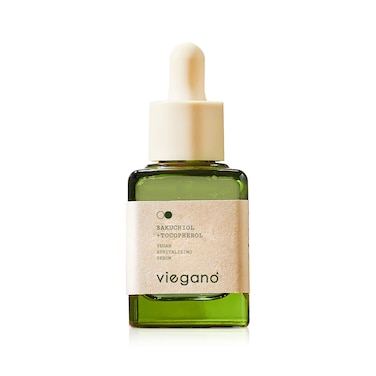 viegano  Rejuvenating Serum with Bakuchiol Retinol Alternative  BAKUCHIOL  TOCOPHEROL  Targets Fines Lines  Wrinkles  Korean Skincare for Elasticity  Uneven texture 100 Vegan  35 mL