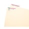 Avery 05201 Print or Write File Folder Labels 13 Cut Dark Red Bar 252Pack