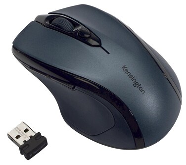 Kensington Pro Fit MidSize Wireless Mouse Graphite Gray K72423AM
