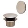 Westbrass Mushroom TipToe Tub Trim Set with Floating Faceplate Satin Nickel D398RK07