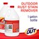 Iron OUT Liquid Rust Stain Remover Premixed Quickly Removes Rust Stains from Concrete Vinyl and Other Outdoor Surfaces No Scrubbing Safe to Use 1 Gallon