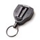 KEYBAK SUPER48 SD 13oz Locking Retractable Keychain 36 Retractable Cord Black Polycarbonate Case Steel Belt Clip Oversized Split Ring
