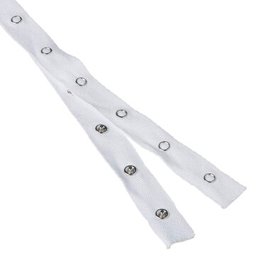 Dritz 83R9BTY Snap Fastener Tape 12Yards White