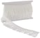 Trims By The Yard 2 Chainette Fringe Trim PolyesterMade Decorative Fringe Trim Versatile Fringes for Costumes Uniforms Home Decor and Party Decorations 5 Yards White