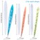 OIIKI Pen Resin Mold 6pcs Silicone Molds for Epoxy Resin Ballpoint Pen Silicone Casting Molds for Epoxy Resin DIY Crafts Making