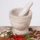 Creative Home Champagne Marble 59 X 59 Mortar  Pestle Set