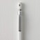 Muji 18617371 Low Center of Gravity Mechanical Pencil White 04 x 04 x 58 inches 11 x 9 x 147 mm Lead Diameter 001 inches 03 mm