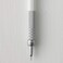 Muji 18617371 Low Center of Gravity Mechanical Pencil White 04 x 04 x 58 inches 11 x 9 x 147 mm Lead Diameter 001 inches 03 mm