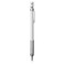 Muji 18617371 Low Center of Gravity Mechanical Pencil White 04 x 04 x 58 inches 11 x 9 x 147 mm Lead Diameter 001 inches 03 mm