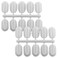 Stikki Works White Clips 20 per Pack Teacher Classroom Aid