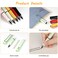 OFFCUP Inkless Pencil5PCS Forever Pencil with Extra 5 Eraser Reusable Inkless Everlasting Pencil with 5 Replaceable Nibs Pencil for Writing DrawingHomeOffice