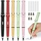OFFCUP Inkless Pencil5PCS Forever Pencil with Extra 5 Eraser Reusable Inkless Everlasting Pencil with 5 Replaceable Nibs Pencil for Writing DrawingHomeOffice
