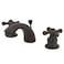 Kingston Brass KB955AX Victorian MiniWidespread Bathroom Faucet 412 inch spout reach Oil Rubbed Bronze