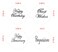 Designer Stencils Script Celebration Cake Stencils Set BeigeSemiTransparent
