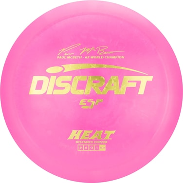 Discraft ESP Heat Paul McBeth 6X Signature Series 173174 Gram Distance Driver Golf Disc